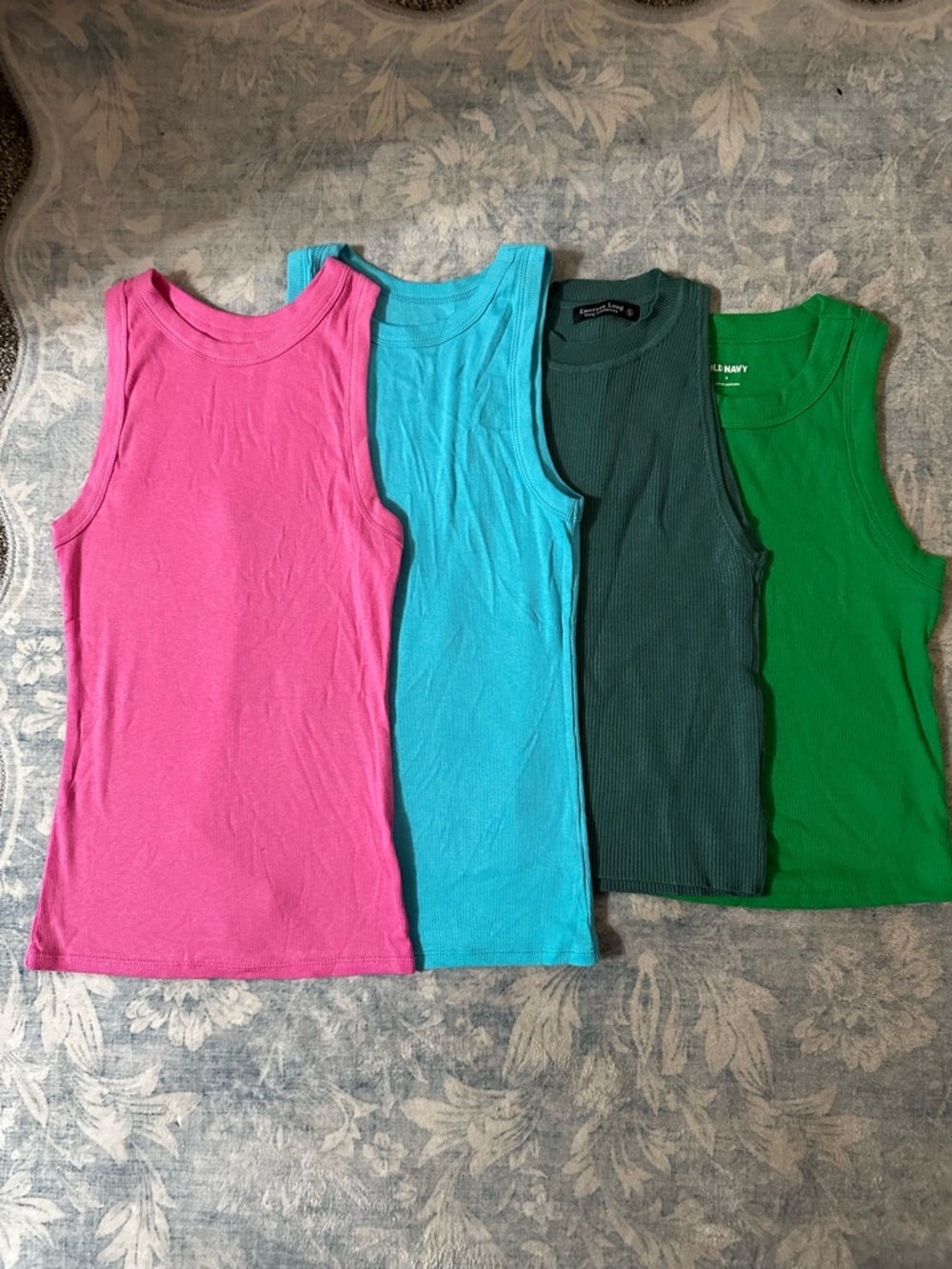 Set of 4 Tanks - Different Brands
